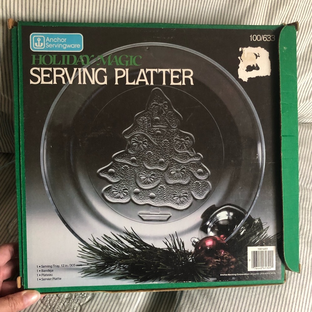 Anchor Holiday Magic Serving Platter